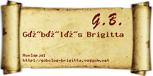 Göbölös Brigitta névjegykártya